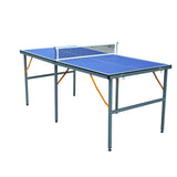 72'' Foldable Portable Ping Pong Table£¬0.5'' Thick W/Accessories for Indoor Outdoor