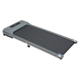 Under Desk Treadmills Low Noise Walking Pad for Home/Office Lightweight Portable Running Jogging Machine with Remote Control LED Display,Gray