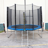 10ft Outdoor Trampoline with Net, Safty Secured Recreational Trampoline