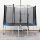 10ft Outdoor Trampoline with Net, Safty Secured Recreational Trampoline