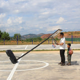 38'' Backboard Portable Height Adjustable Basketball Hoop Goal System For Kids/Adults Indoor Outdoor