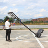 38'' Backboard Portable Height Adjustable Basketball Hoop Goal System For Kids/Adults Indoor Outdoor