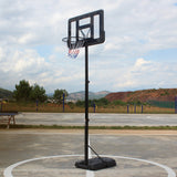 38'' Backboard Portable Height Adjustable Basketball Hoop Goal System For Kids/Adults Indoor Outdoor