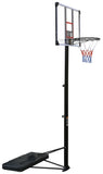 Portable Height Adjustable 43” Basketball Hoop Stand Backboard System for Kids Outdoor with Wheels
