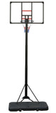 Portable Height Adjustable 43” Basketball Hoop Stand Backboard System for Kids Outdoor with Wheels