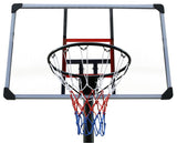 Portable Height Adjustable 43” Basketball Hoop Stand Backboard System for Kids Outdoor with Wheels