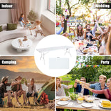 8' Multi-purpose outdoor folding 8ft casual picnic table game party table