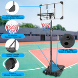 Height Adjustable  Outdoor Portable Teenager Basketball Hoop System