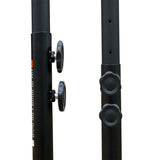 Portable Junior Basketball Hoop Stand Free Standing with 28" Backboard Height Adjustable up to 7' for Teens