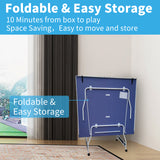 9'X5' Foldable Ping Pong table£¬0.5'' Thick for Indoor Outdoor